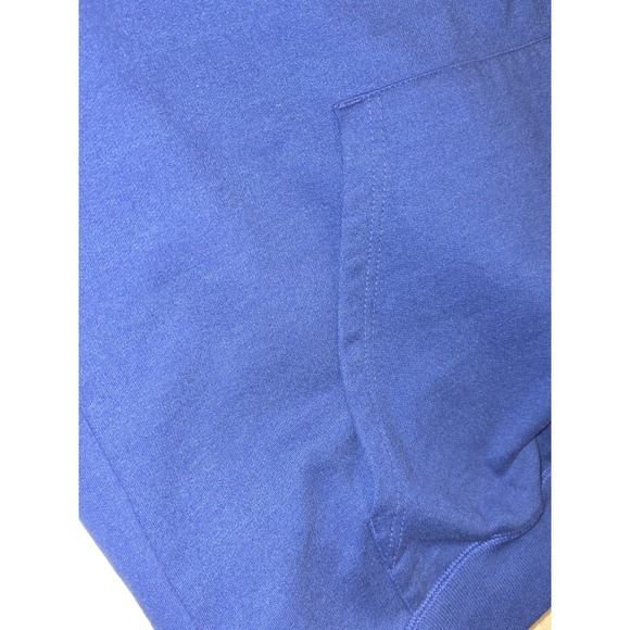Champion Powerblend Men's Hoodie Script Logo Royal Blue SZ: 3XL - Picture 6 of 7